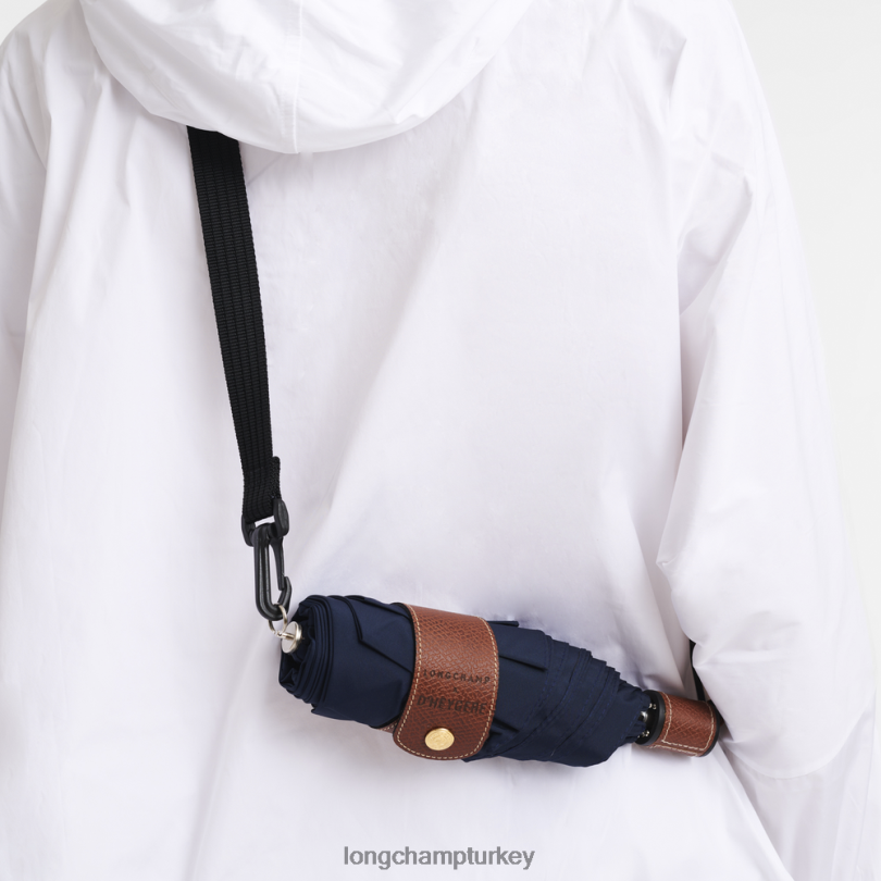 Longchamp X D'heygere Aksesuarlar Donanma erkekler şemsiye NJPBL965