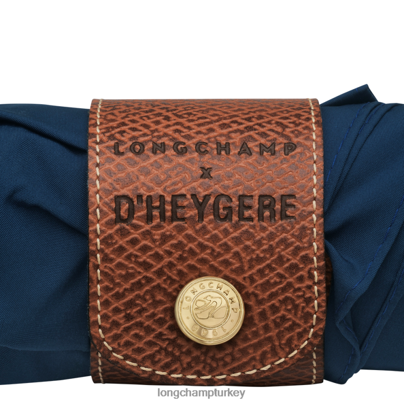 Longchamp X D'heygere Aksesuarlar Donanma erkekler şemsiye NJPBL965