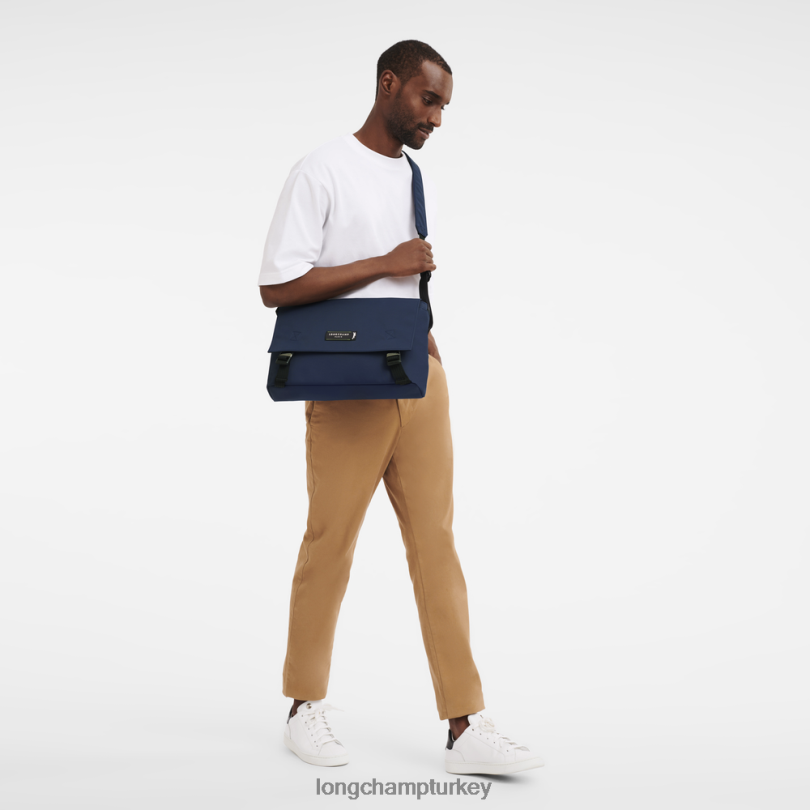Longchamp çanta Donanma erkekler le pliage enerji çapraz askılı çanta NJPBL340