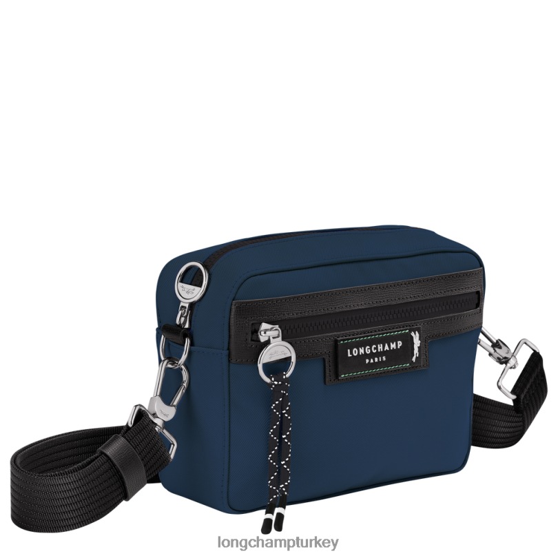 Longchamp çanta Donanma erkekler le pliage enerji kamera çantası NJPBL338
