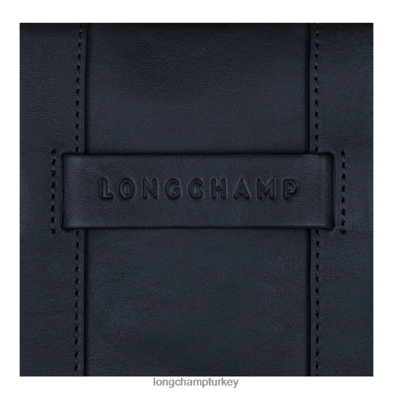Longchamp çanta gece yarısı mavisi erkekler 3 boyutlu çapraz askılı çanta NJPBL1088