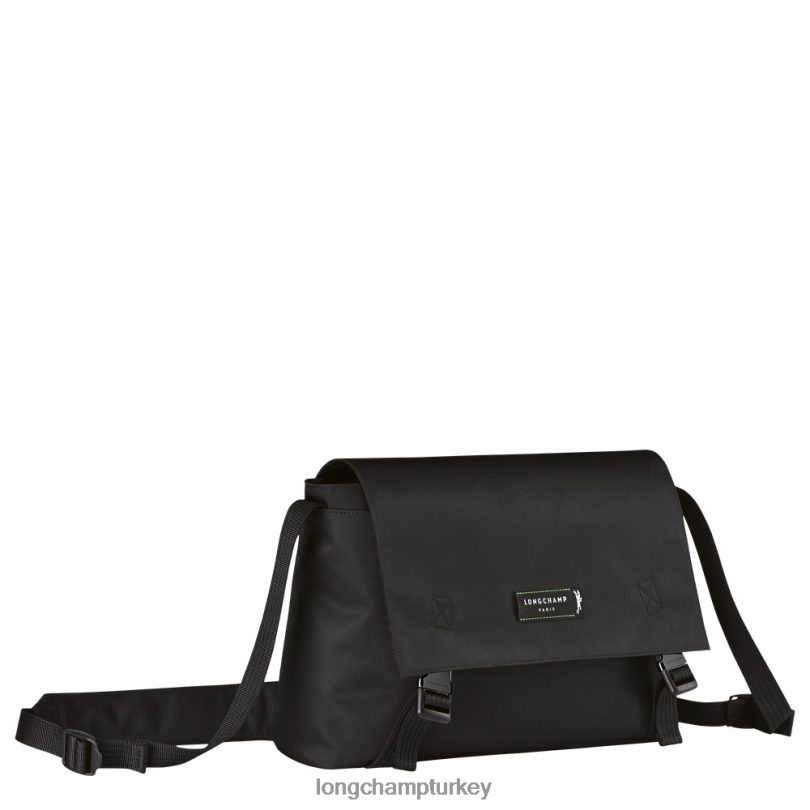 Longchamp çanta siyah erkekler le pliage enerji çapraz askılı çanta NJPBL339