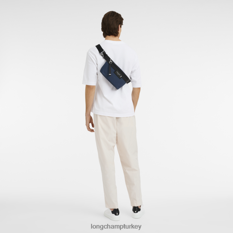 Longchamp çanta Donanma erkekler le pliage enerji bel çantası NJPBL462