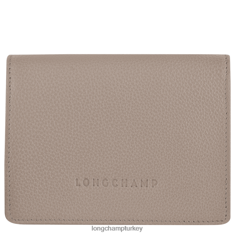 Longchamp deri ürünleri kaplumbağa güvercini erkekler le foulonne cüzdan NJPBL599