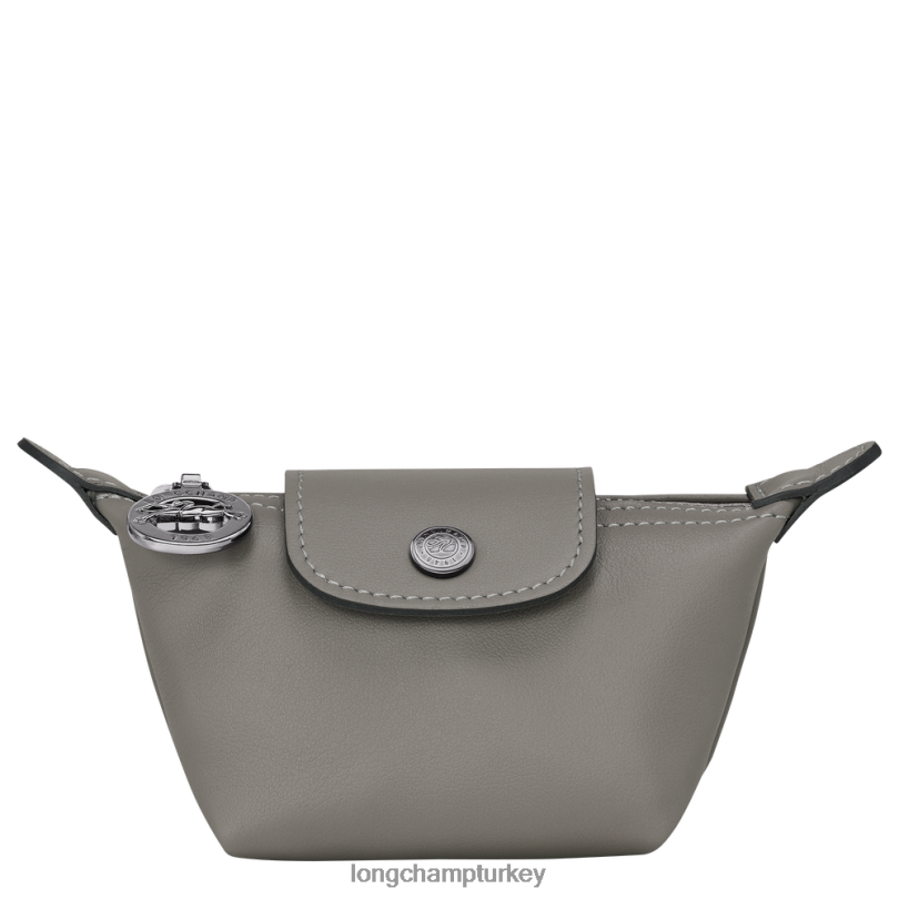Longchamp deri ürünleri kaplumbağa güvercini erkekler le pliage xtra bozuk para cüzdanı NJPBL548