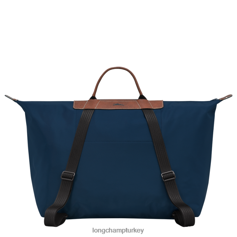 Longchamp X D'heygere çanta Donanma erkekler seyahat çantası / sırt çantası NJPBL835