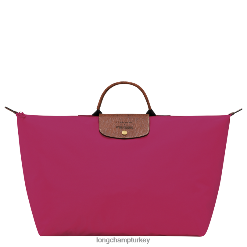 Longchamp X D'heygere çanta pembe erkekler seyahat çantası / sırt çantası NJPBL834