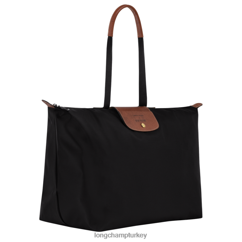 Longchamp X D'heygere çanta siyah erkekler seyahat çantası / sırt çantası NJPBL832