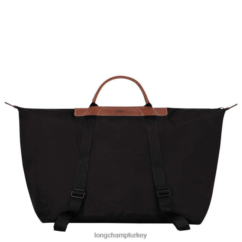 Longchamp X D'heygere çanta siyah erkekler seyahat çantası / sırt çantası NJPBL832