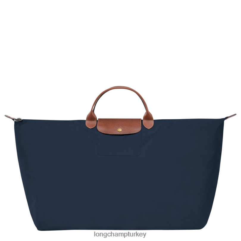 Longchamp çanta Donanma erkekler le pliage orijinal seyahat çantası NJPBL815