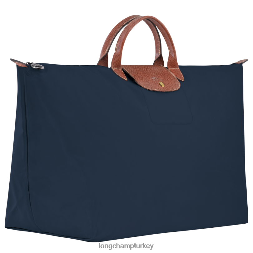 Longchamp çanta Donanma erkekler le pliage orijinal seyahat çantası NJPBL815