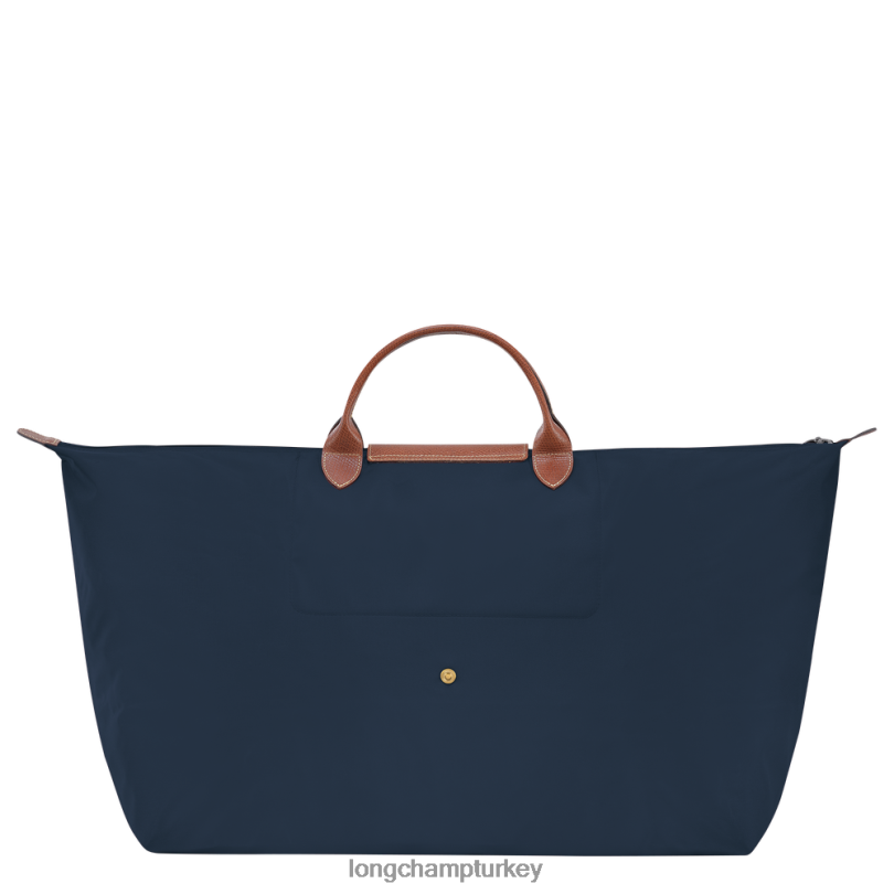 Longchamp çanta Donanma erkekler le pliage orijinal seyahat çantası NJPBL815