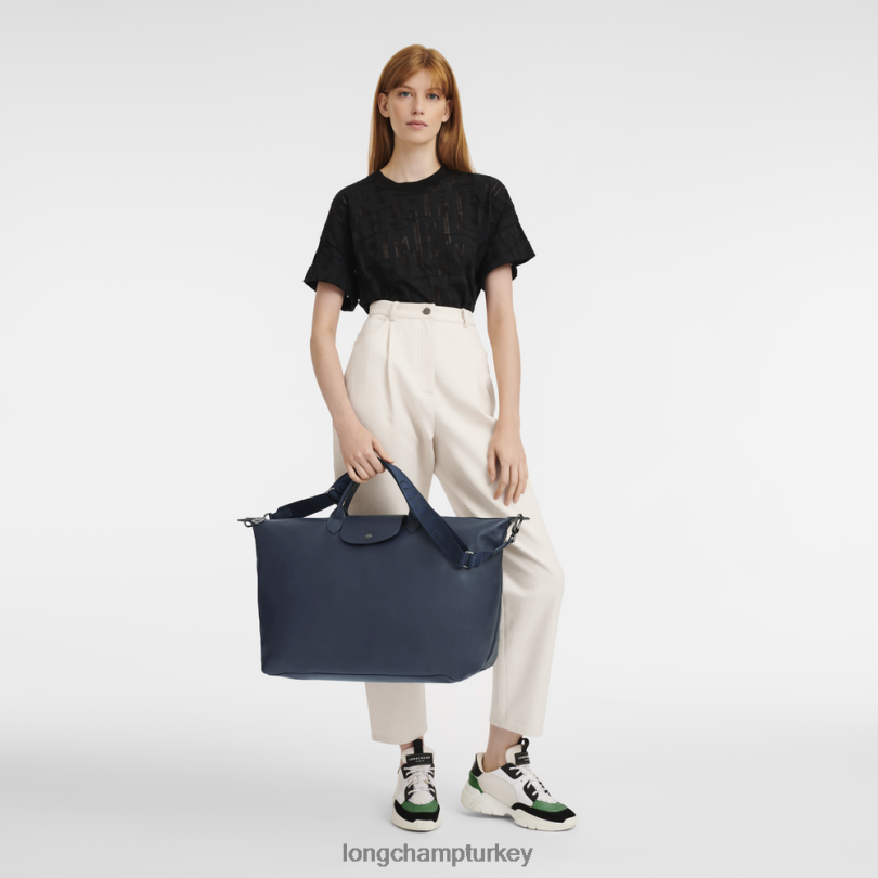 Longchamp çanta Donanma erkekler le pliage xtra seyahat çantası NJPBL784