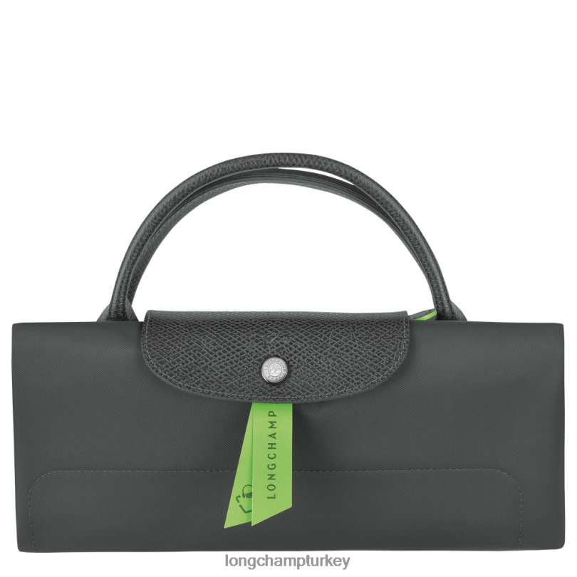 Longchamp çanta grafit erkekler le pliage yeşil seyahat çantası NJPBL796