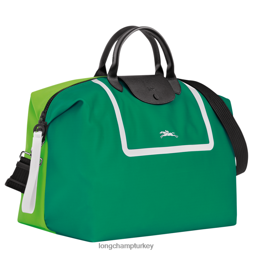 Longchamp çanta çimen/yeşil ışık erkekler le pliage koleksiyonu seyahat çantası NJPBL777