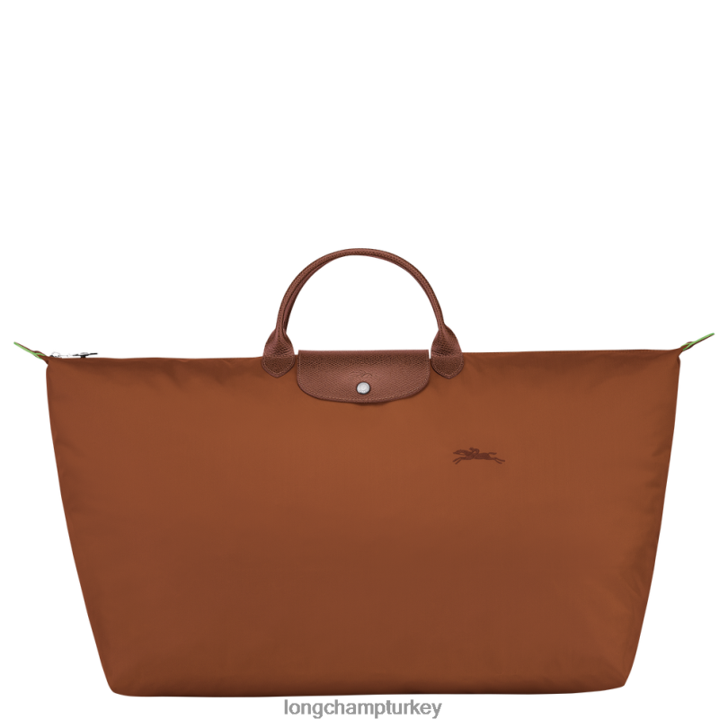 Longchamp çanta konyak erkekler le pliage yeşil seyahat çantası NJPBL795