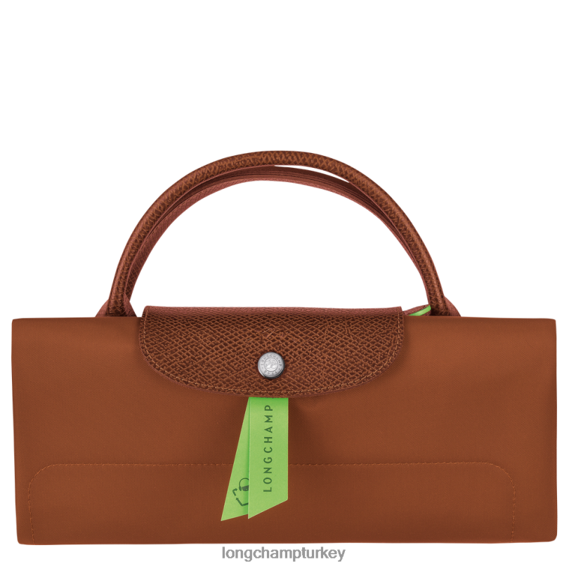 Longchamp çanta konyak erkekler le pliage yeşil seyahat çantası NJPBL795