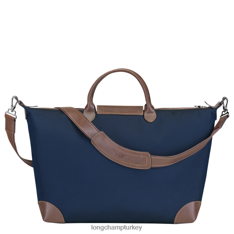 Longchamp çanta mavi erkekler boxford seyahat çantası NJPBL770