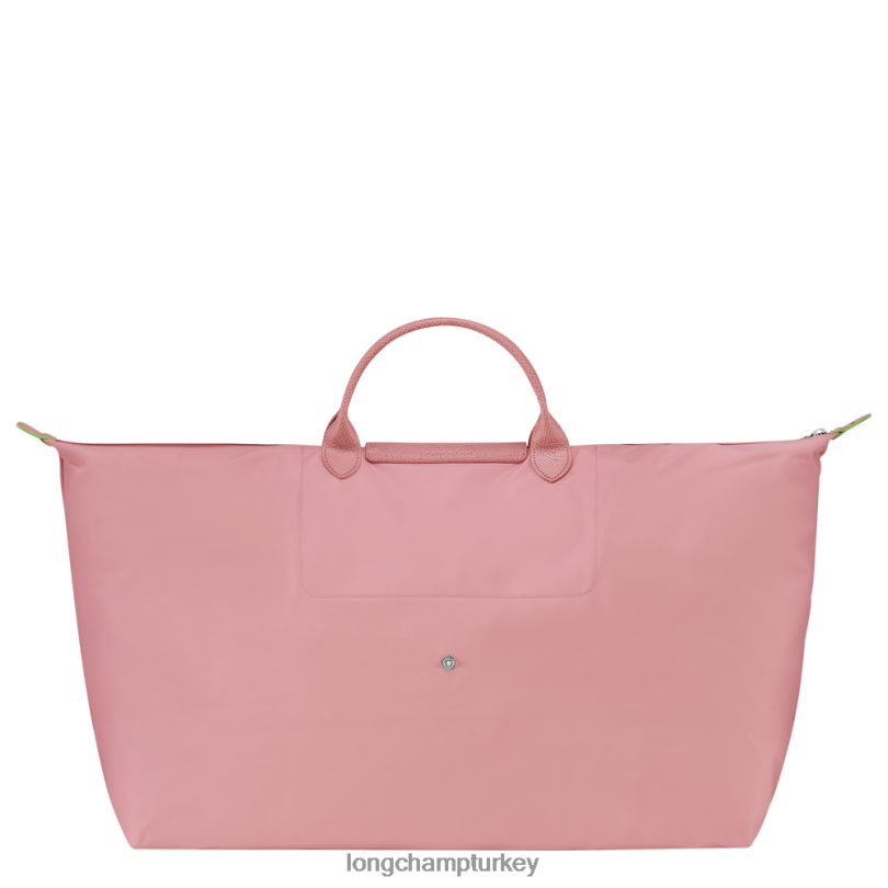 Longchamp çanta petal pembe erkekler le pliage yeşil seyahat çantası NJPBL799