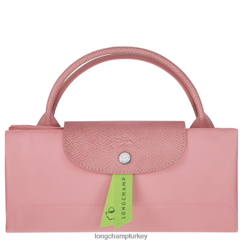 Longchamp çanta petal pembe erkekler le pliage yeşil seyahat çantası NJPBL799