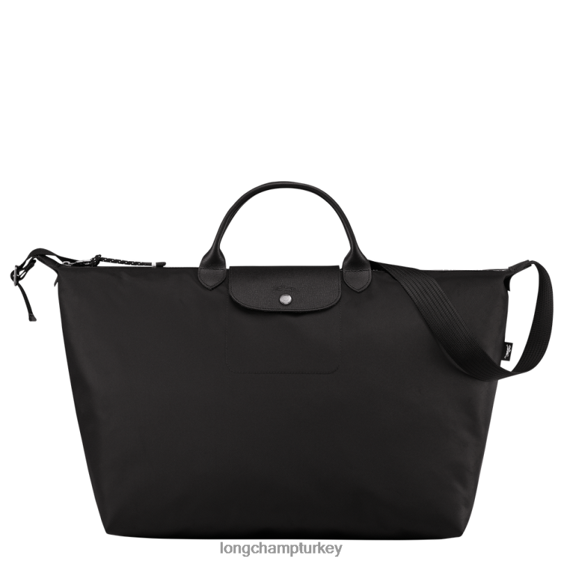 Longchamp çanta siyah erkekler le pliage enerji seyahat çantası NJPBL780