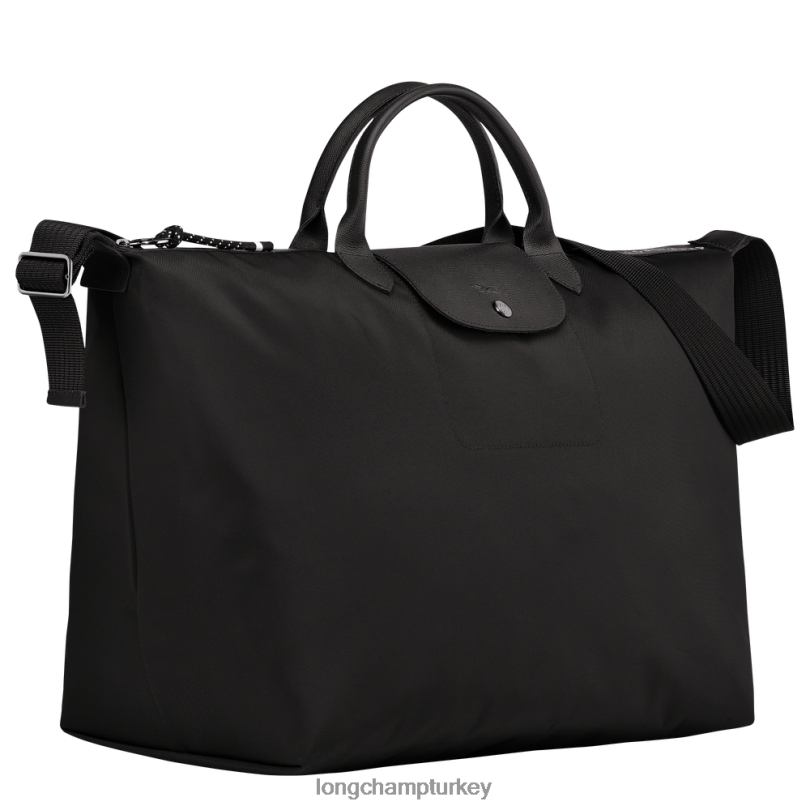 Longchamp çanta siyah erkekler le pliage enerji seyahat çantası NJPBL780