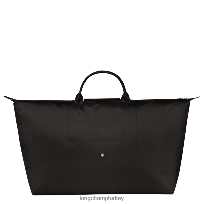 Longchamp çanta siyah erkekler le pliage yeşil seyahat çantası NJPBL793