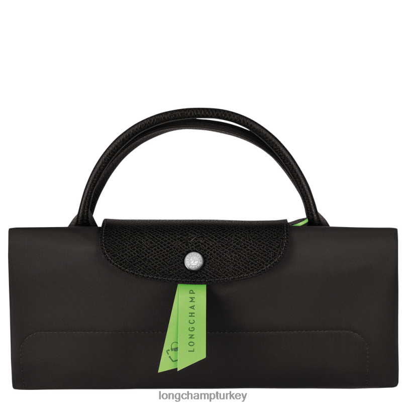 Longchamp çanta siyah erkekler le pliage yeşil seyahat çantası NJPBL793
