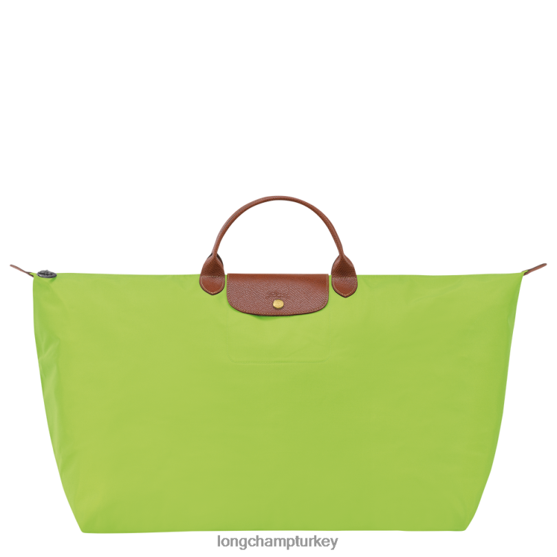 Longchamp çanta yeşil ışık erkekler le pliage orijinal seyahat çantası NJPBL813