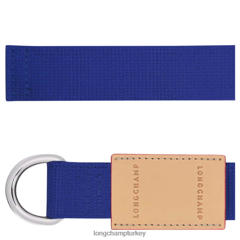 Longchamp Aksesuarlar mavi kadınlar le pliage yeniden oynatma kemeri NJPBL956