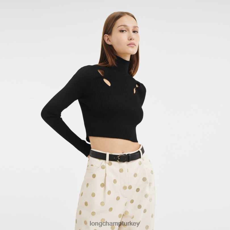 Longchamp Aksesuarlar siyah kadınlar 3d kemer NJPBL949