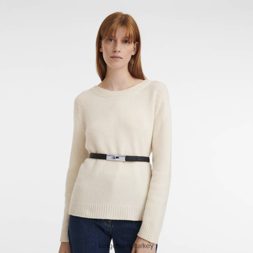 Longchamp Aksesuarlar siyah kadınlar Roseau kemer NJPBL909