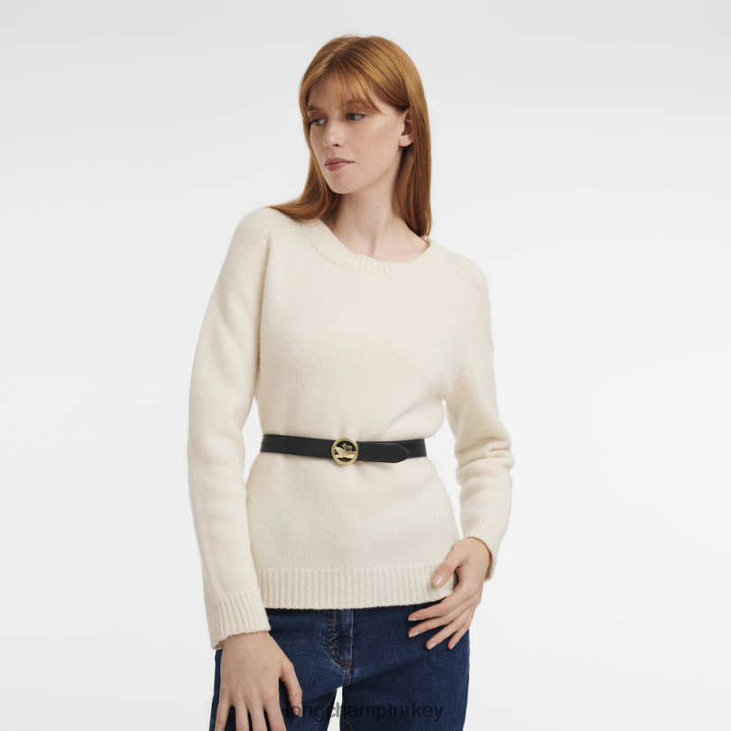 Longchamp Aksesuarlar siyah/konyak kadınlar kutu süratli kemeri NJPBL940