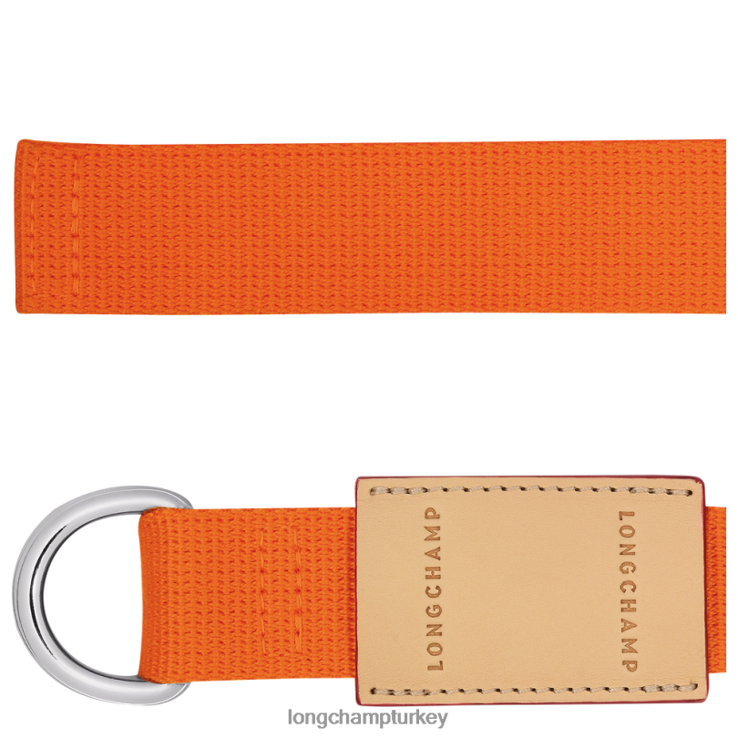 Longchamp Aksesuarlar turuncu kadınlar le pliage yeniden oynatma kemeri NJPBL955
