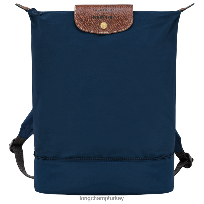 Longchamp X D'heygere çanta Donanma kadınlar Çapraz askılı çanta/sırt çantası NJPBL326