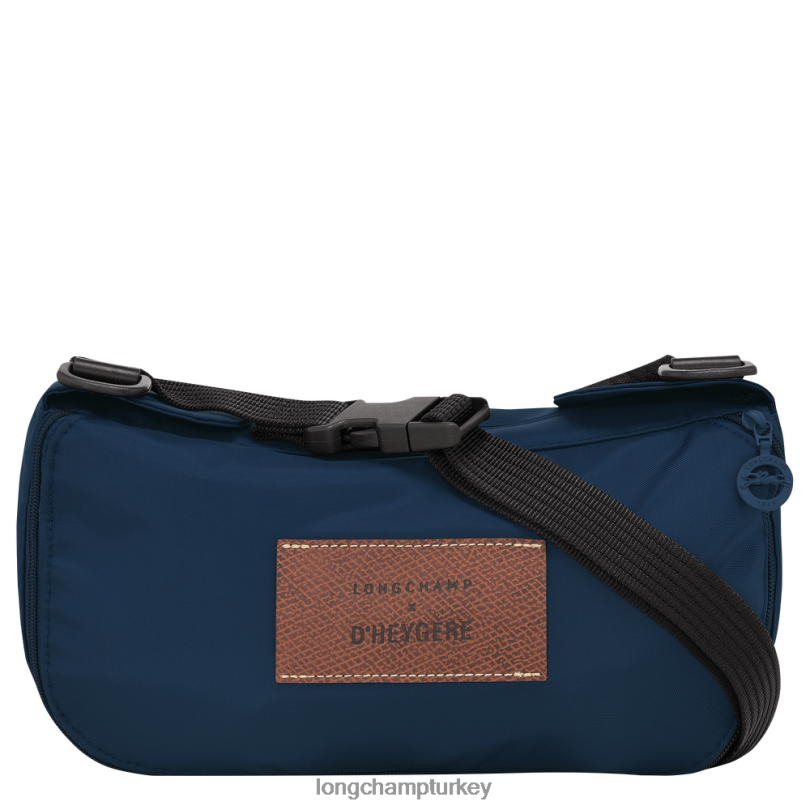 Longchamp X D'heygere çanta Donanma kadınlar Çapraz askılı çanta/sırt çantası NJPBL326