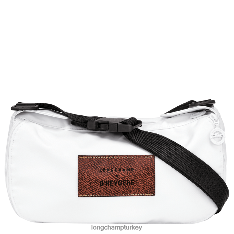 Longchamp X D'heygere çanta beyaz kadınlar Çapraz askılı çanta/sırt çantası NJPBL324