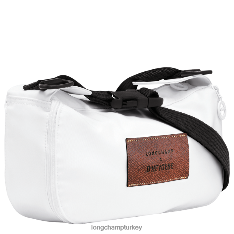Longchamp X D'heygere çanta beyaz kadınlar Çapraz askılı çanta/sırt çantası NJPBL324