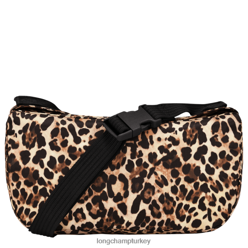 Longchamp X D'heygere çanta panter baskı kadınlar Çapraz askılı çanta/sırt çantası NJPBL322