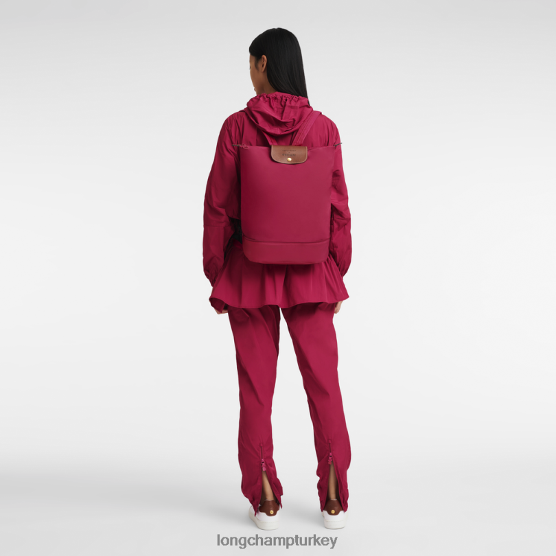Longchamp X D'heygere çanta pembe kadınlar Çapraz askılı çanta/sırt çantası NJPBL325