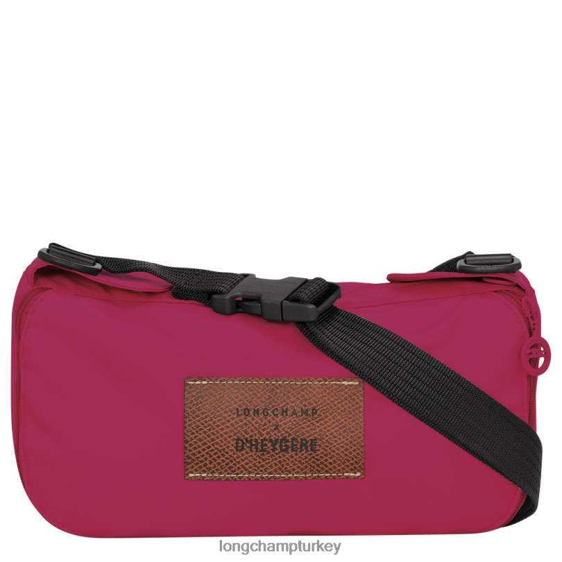Longchamp X D'heygere çanta pembe kadınlar Çapraz askılı çanta/sırt çantası NJPBL325