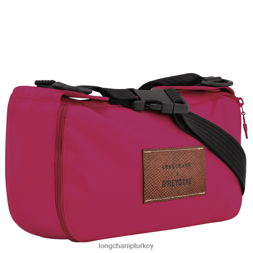 Longchamp X D'heygere çanta pembe kadınlar Çapraz askılı çanta/sırt çantası NJPBL325