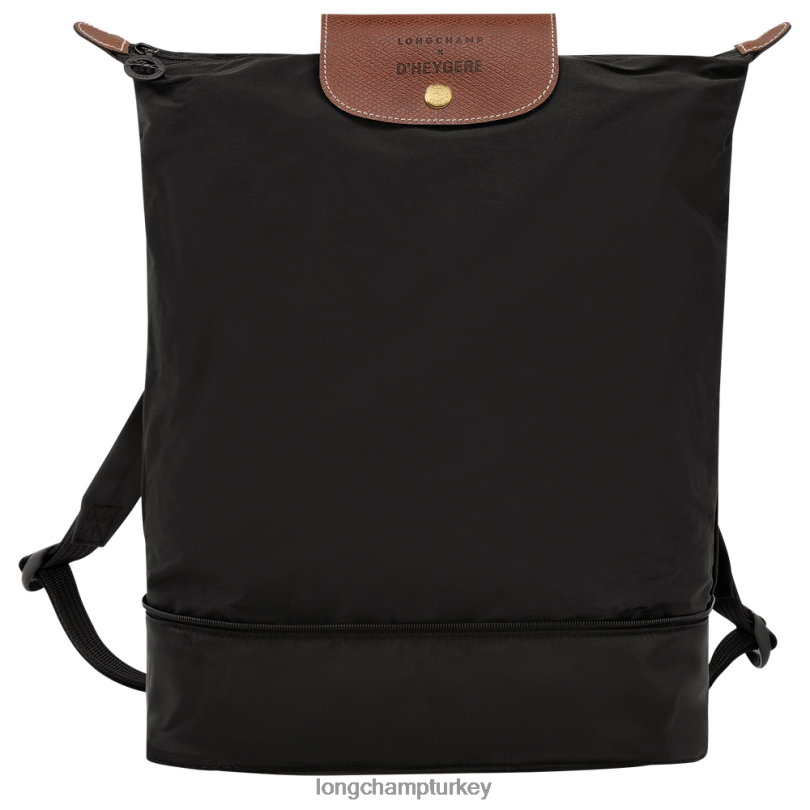 Longchamp X D'heygere çanta siyah kadınlar Çapraz askılı çanta/sırt çantası NJPBL323