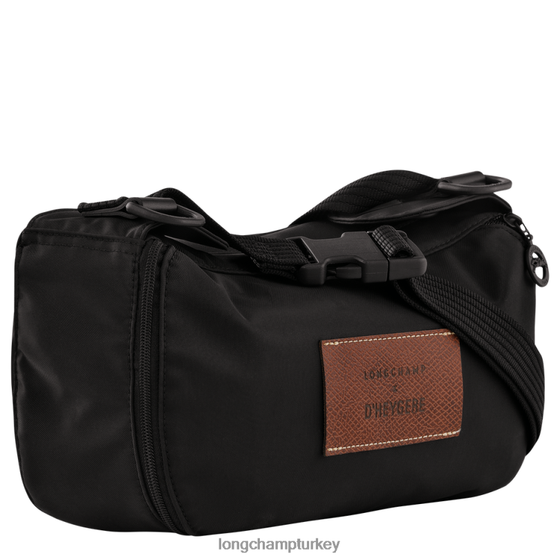 Longchamp X D'heygere çanta siyah kadınlar Çapraz askılı çanta/sırt çantası NJPBL323