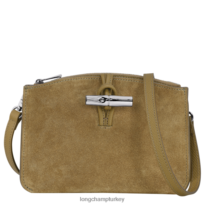 Longchamp çanta bronz kadınlar roseau çapraz askılı çanta NJPBL257