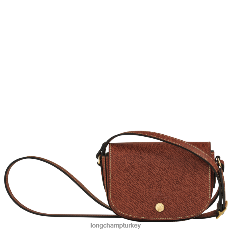 Longchamp çanta kahverengi kadınlar epure çapraz askılı çanta NJPBL290