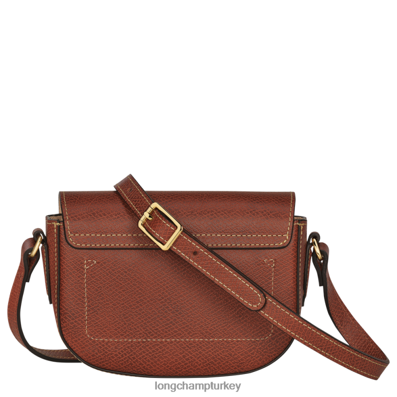 Longchamp çanta kahverengi kadınlar epure çapraz askılı çanta NJPBL290