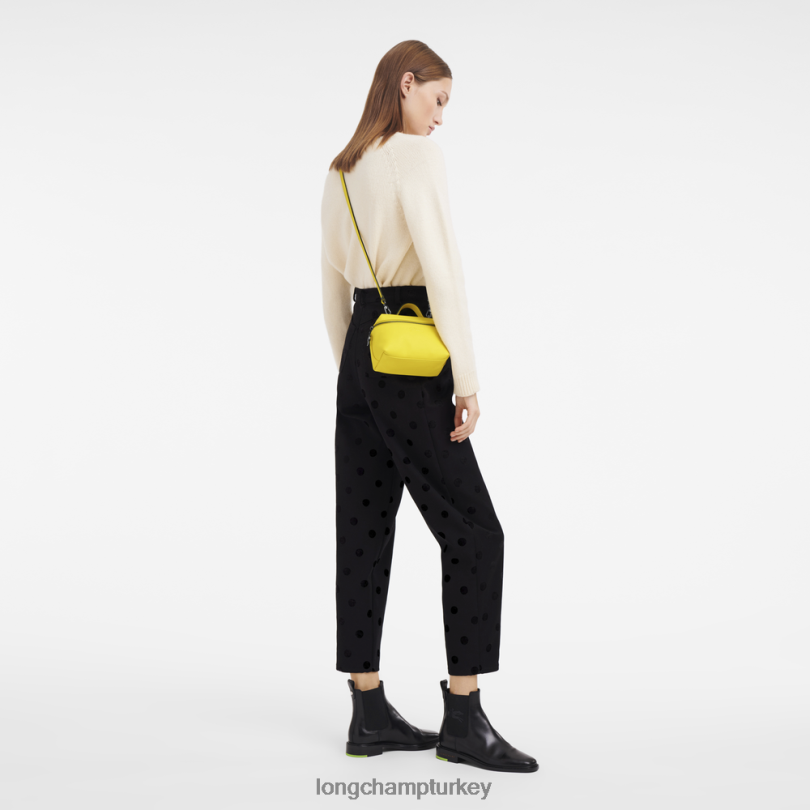 Longchamp çanta limon kadınlar le pliage xtra vanity NJPBL293