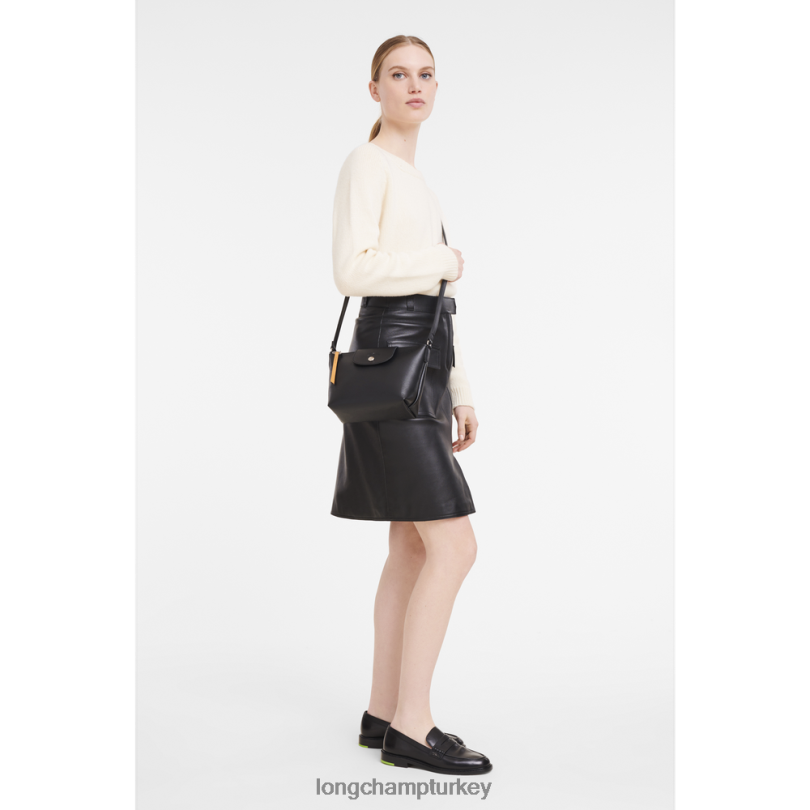 Longchamp çanta siyah kadınlar le pliage city çapraz askılı çanta NJPBL223