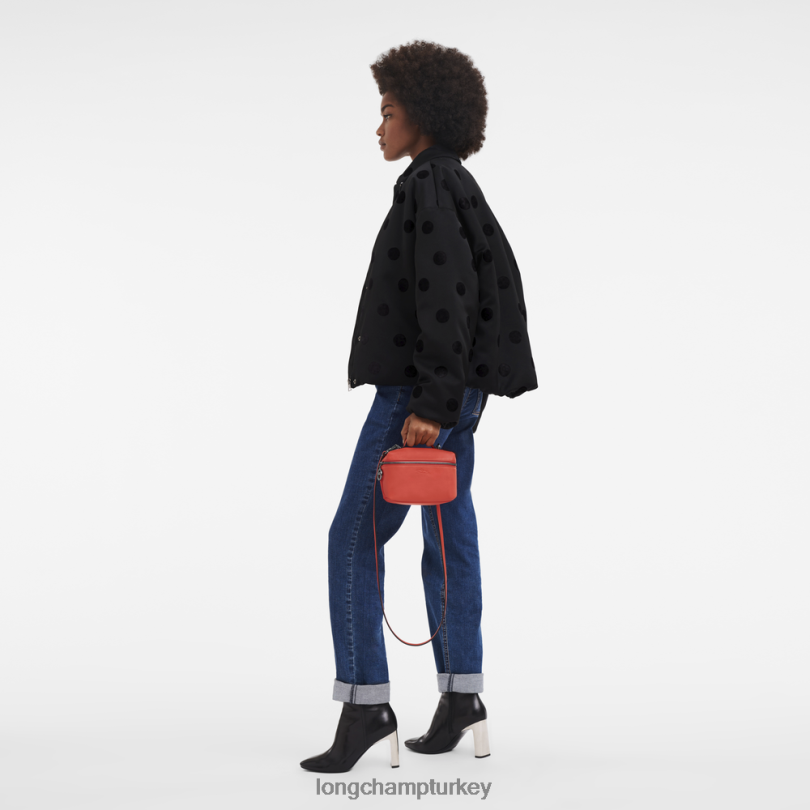 Longchamp çanta turuncu kadınlar le pliage xtra vanity NJPBL292